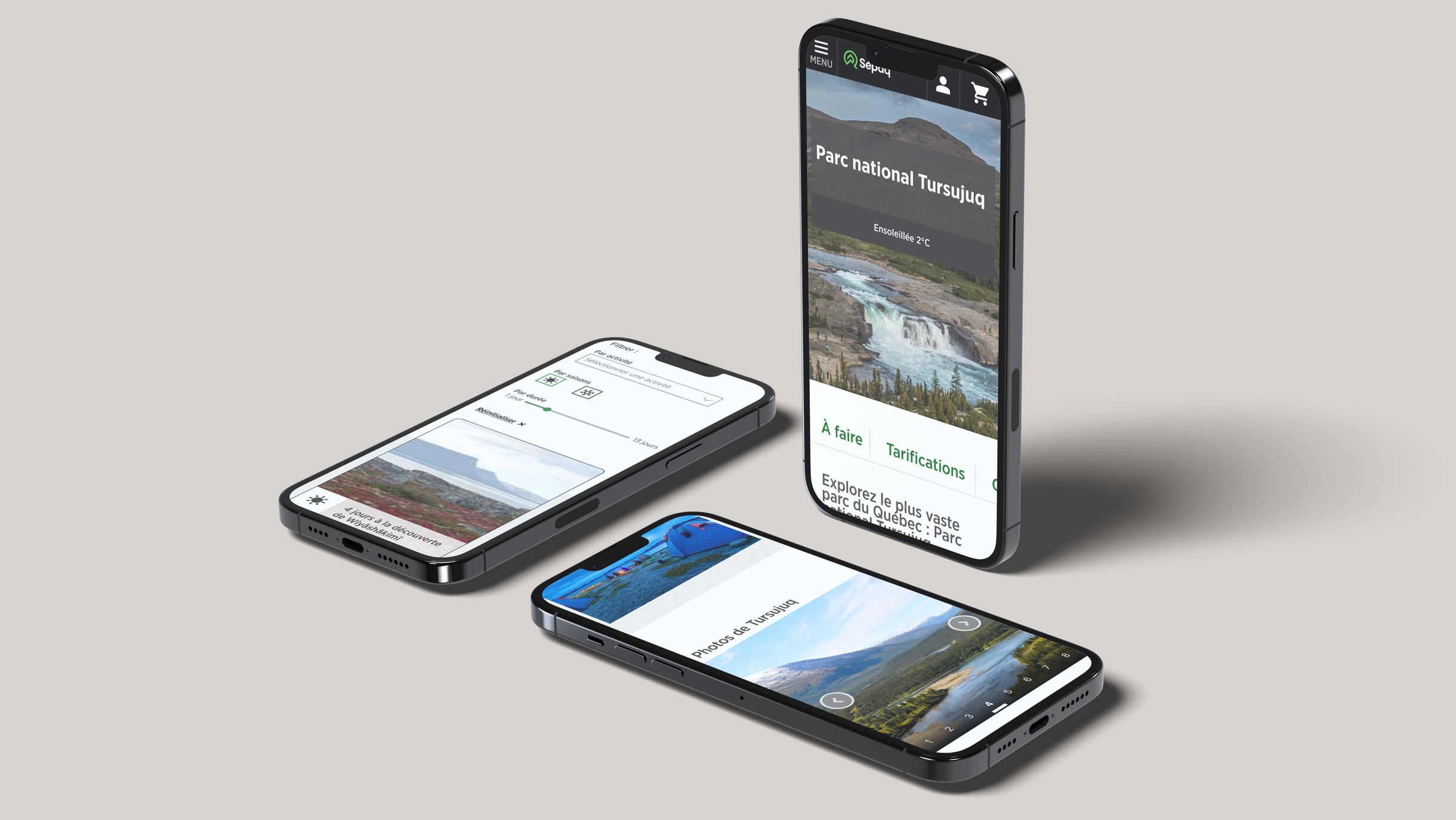 Refonte du site de la S&eacute;paq