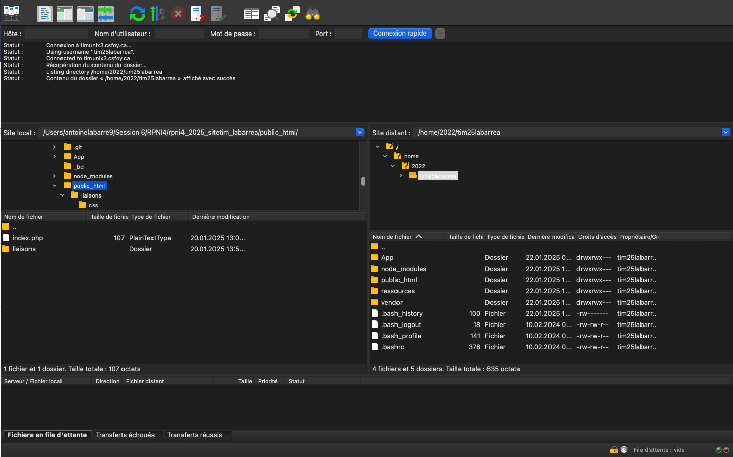 Image de l'étape La publication