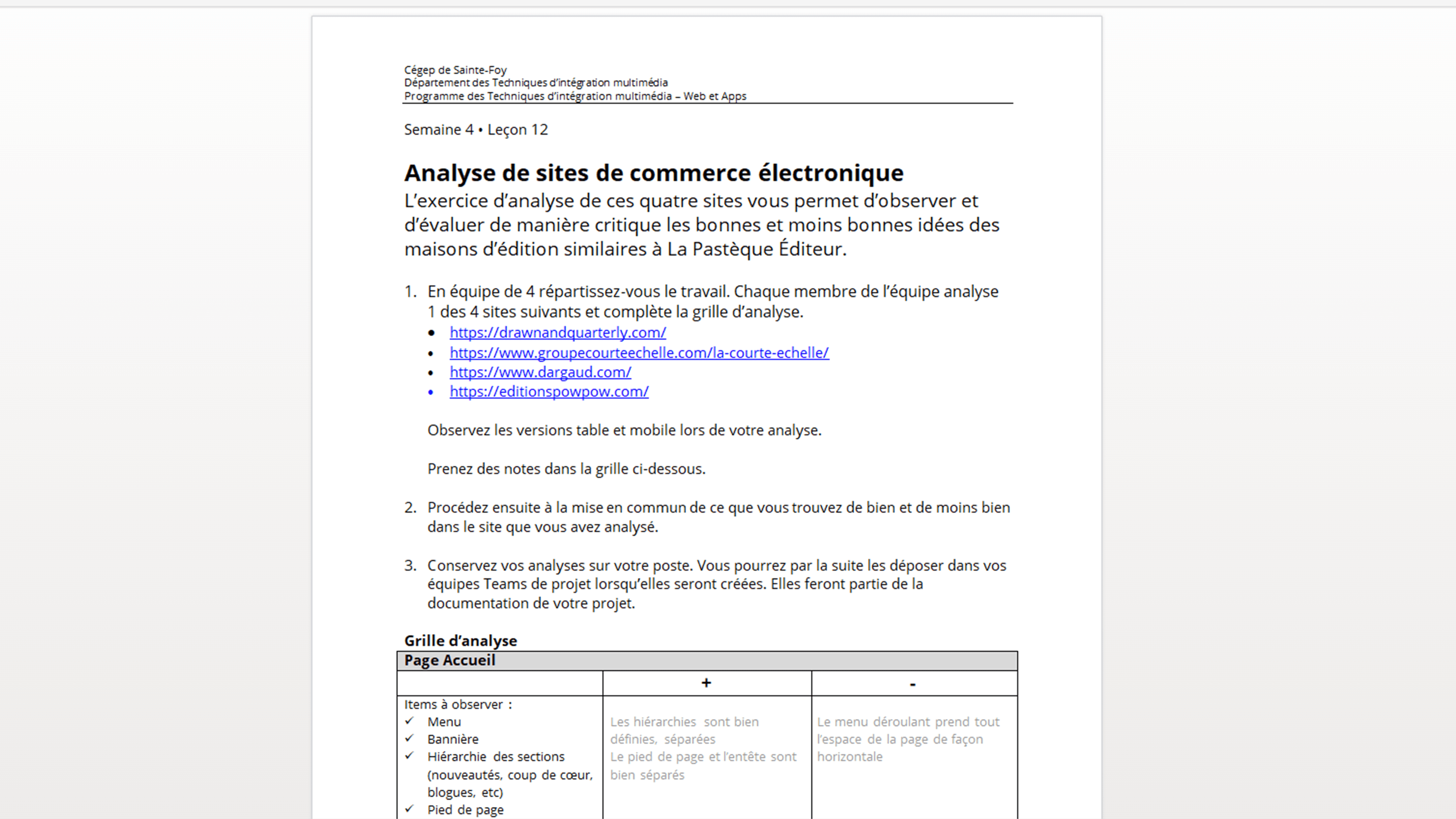 Image de l'étape Idéation et réflexion
