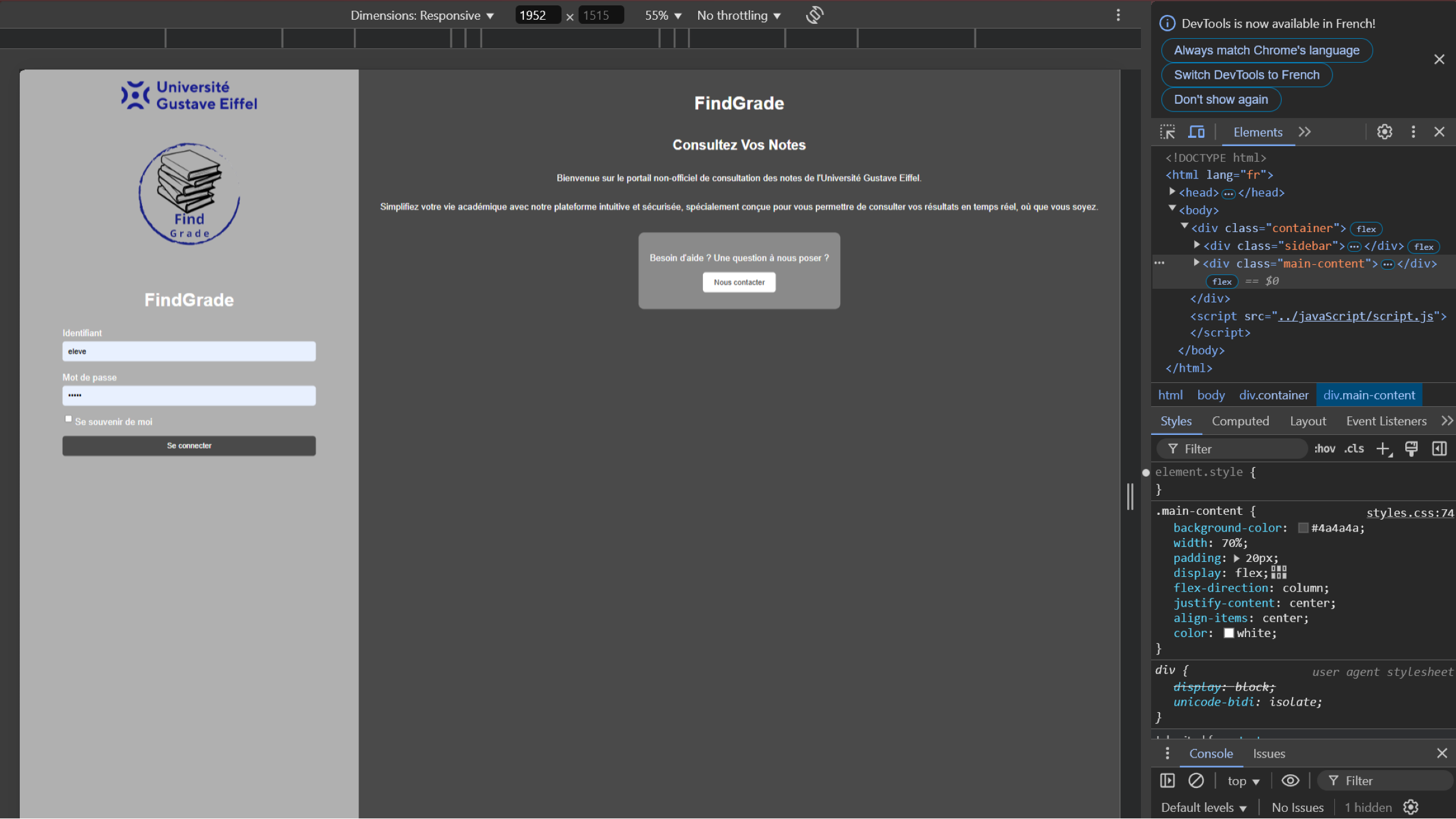 Image de l'étape Phase de préparation du projet