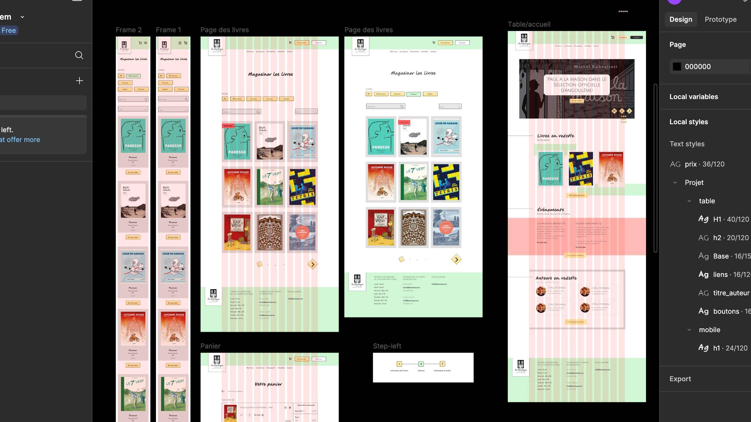 Image de l'étape Esquisses et maquettes