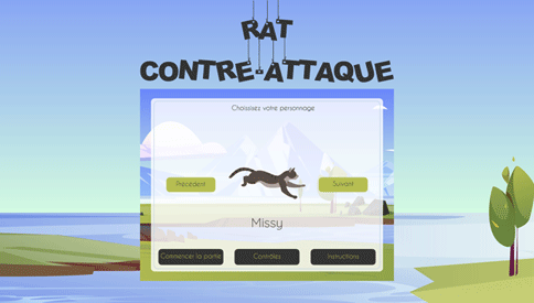 Le jeu - Rat Contre-attaque